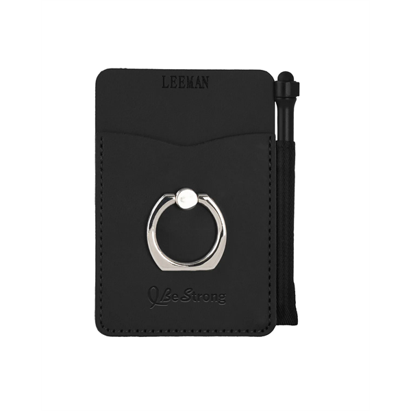 Leeman Tuscany™ Card Holder With Metal Ring Phone Stand A... - Leeman Tuscany™ Card Holder With Metal Ring Phone Stand A... - Image 4 of 8