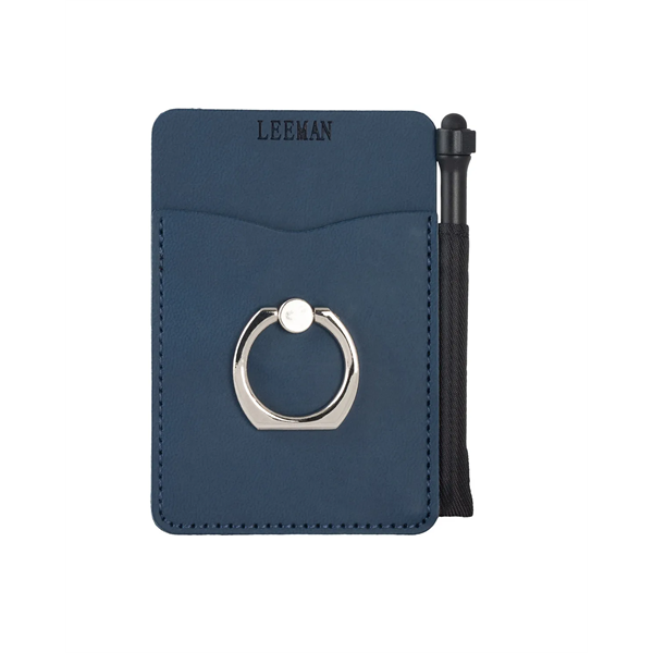 Leeman Tuscany™ Card Holder With Metal Ring Phone Stand A... - Leeman Tuscany™ Card Holder With Metal Ring Phone Stand A... - Image 7 of 8