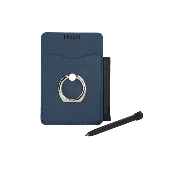 Leeman Tuscany™ Card Holder With Metal Ring Phone Stand A... - Leeman Tuscany™ Card Holder With Metal Ring Phone Stand A... - Image 8 of 8