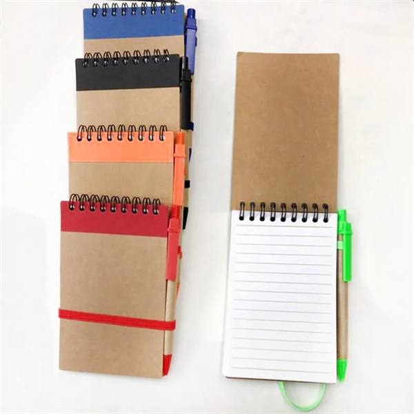 ECO-INSPIRED SPIRAL JOTTER & PEN - ECO-INSPIRED SPIRAL JOTTER & PEN - Image 1 of 1