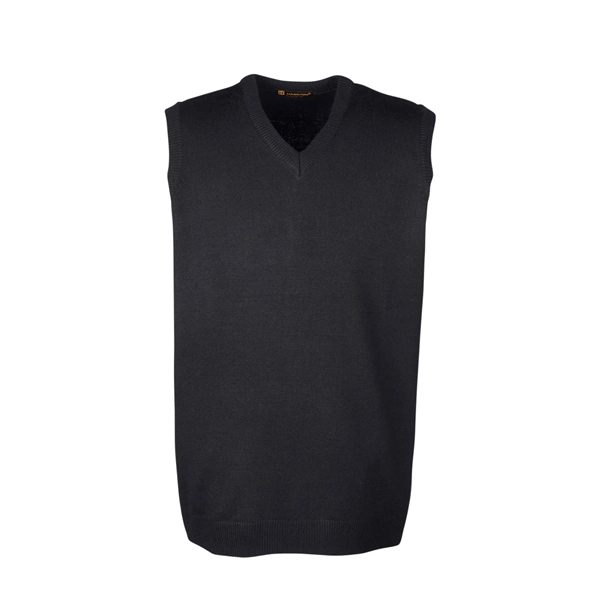 Harriton Men's Pilbloc™ V-Neck Sweater Vest - Harriton Men's Pilbloc™ V-Neck Sweater Vest - Image 22 of 23