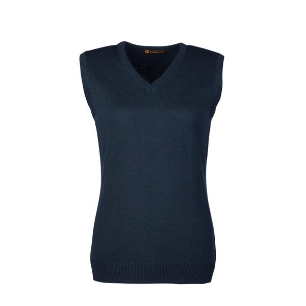 Harriton Ladies' Pilbloc™ V-Neck Sweater Vest - Harriton Ladies' Pilbloc™ V-Neck Sweater Vest - Image 27 of 27