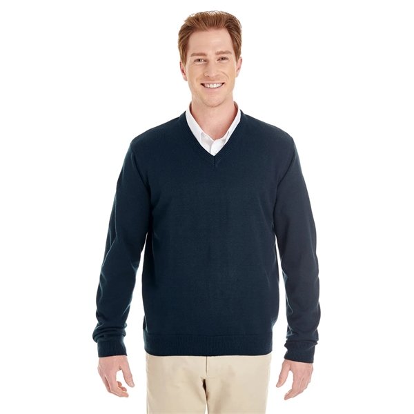 Harriton Men's Pilbloc™ V-Neck Sweater - Harriton Men's Pilbloc™ V-Neck Sweater - Image 14 of 20