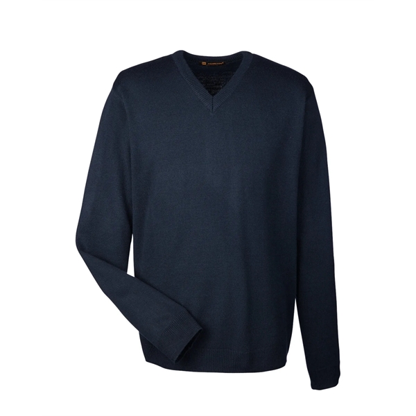 Harriton Men's Pilbloc™ V-Neck Sweater - Harriton Men's Pilbloc™ V-Neck Sweater - Image 20 of 20