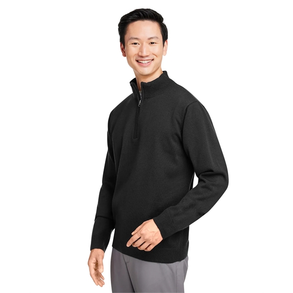 Harriton Unisex Pilbloc™ Quarter-Zip Sweater - Harriton Unisex Pilbloc™ Quarter-Zip Sweater - Image 9 of 23
