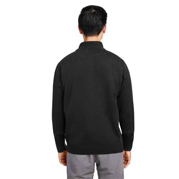 Harriton Unisex Pilbloc™ Quarter-Zip Sweater - Harriton Unisex Pilbloc™ Quarter-Zip Sweater - Image 10 of 23