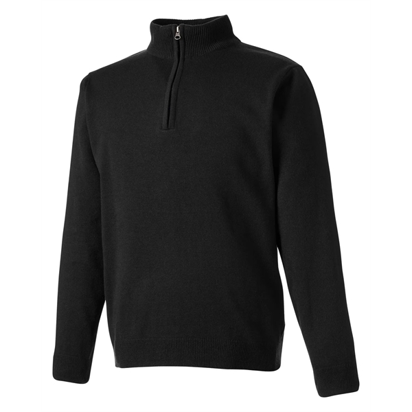 Harriton Unisex Pilbloc™ Quarter-Zip Sweater - Harriton Unisex Pilbloc™ Quarter-Zip Sweater - Image 13 of 23