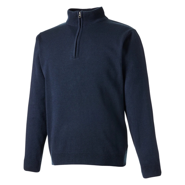 Harriton Unisex Pilbloc™ Quarter-Zip Sweater - Harriton Unisex Pilbloc™ Quarter-Zip Sweater - Image 18 of 23