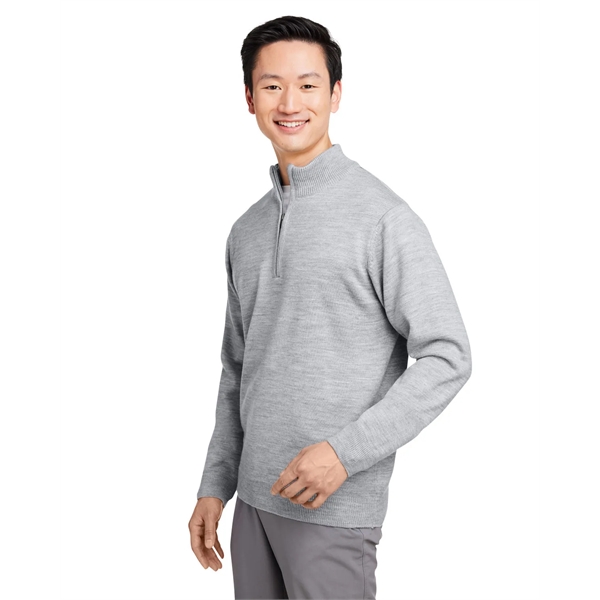 Harriton Unisex Pilbloc™ Quarter-Zip Sweater - Harriton Unisex Pilbloc™ Quarter-Zip Sweater - Image 19 of 23