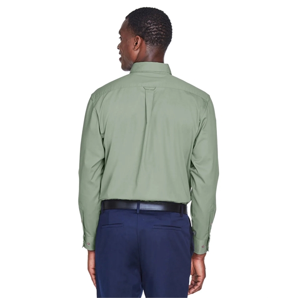 Harriton Men's Easy Blend™ Long-Sleeve Twill Shirt with S... - Harriton Men's Easy Blend™ Long-Sleeve Twill Shirt with S... - Image 52 of 135
