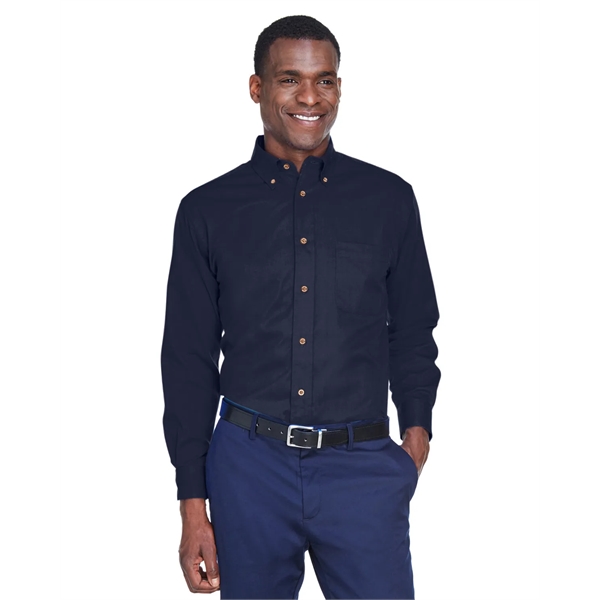 Harriton Men's Easy Blend™ Long-Sleeve Twill Shirt with S... - Harriton Men's Easy Blend™ Long-Sleeve Twill Shirt with S... - Image 54 of 135