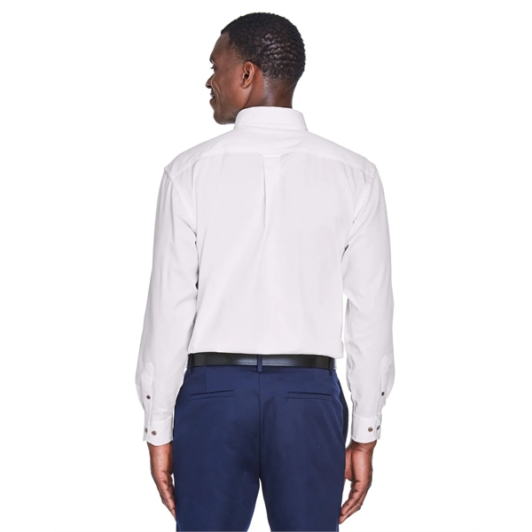 Harriton Men's Easy Blend™ Long-Sleeve Twill Shirt with S... - Harriton Men's Easy Blend™ Long-Sleeve Twill Shirt with S... - Image 61 of 135