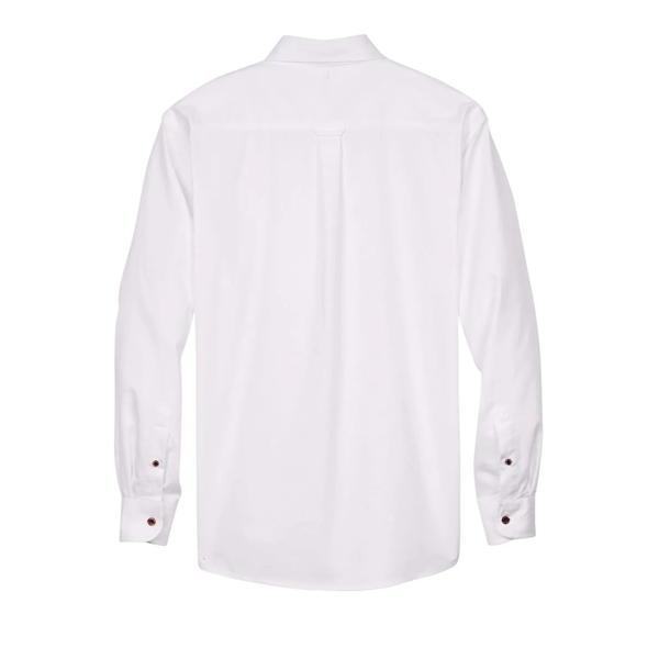 Harriton Men's Easy Blend™ Long-Sleeve Twill Shirt with S... - Harriton Men's Easy Blend™ Long-Sleeve Twill Shirt with S... - Image 107 of 135