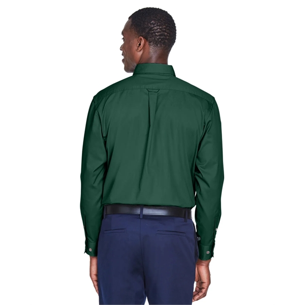 Harriton Men's Easy Blend™ Long-Sleeve Twill Shirt with S... - Harriton Men's Easy Blend™ Long-Sleeve Twill Shirt with S... - Image 68 of 135