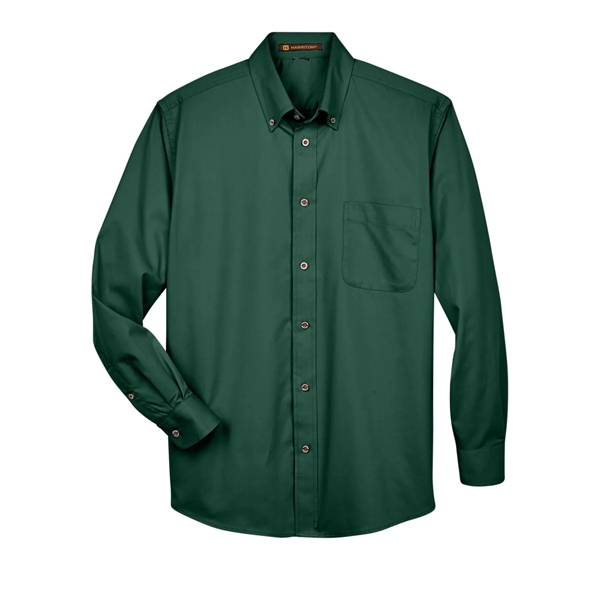 Harriton Men's Easy Blend™ Long-Sleeve Twill Shirt with S... - Harriton Men's Easy Blend™ Long-Sleeve Twill Shirt with S... - Image 112 of 135