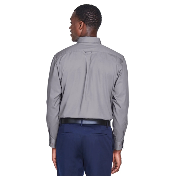 Harriton Men's Easy Blend™ Long-Sleeve Twill Shirt with S... - Harriton Men's Easy Blend™ Long-Sleeve Twill Shirt with S... - Image 71 of 135