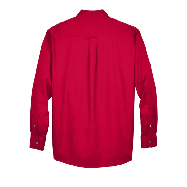 Harriton Men's Easy Blend™ Long-Sleeve Twill Shirt with S... - Harriton Men's Easy Blend™ Long-Sleeve Twill Shirt with S... - Image 122 of 135