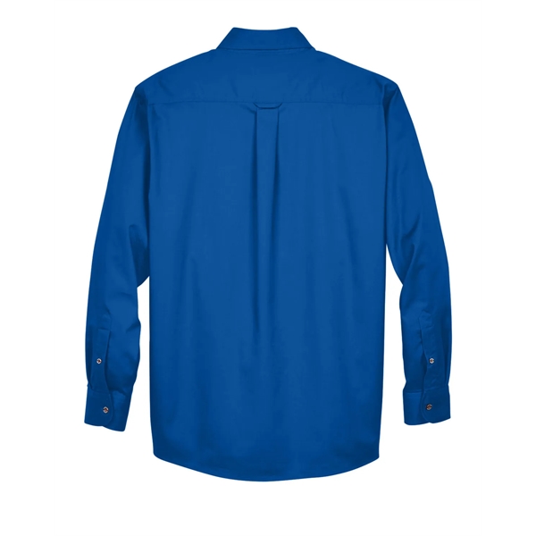 Harriton Men's Easy Blend™ Long-Sleeve Twill Shirt with S... - Harriton Men's Easy Blend™ Long-Sleeve Twill Shirt with S... - Image 124 of 135