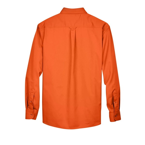 Harriton Men's Easy Blend™ Long-Sleeve Twill Shirt with S... - Harriton Men's Easy Blend™ Long-Sleeve Twill Shirt with S... - Image 128 of 135
