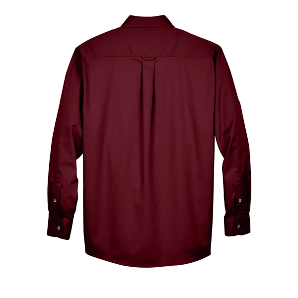 Harriton Men's Easy Blend™ Long-Sleeve Twill Shirt with S... - Harriton Men's Easy Blend™ Long-Sleeve Twill Shirt with S... - Image 132 of 135