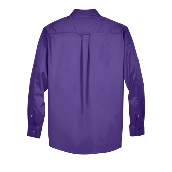 Harriton Men's Easy Blend™ Long-Sleeve Twill Shirt with S... - Harriton Men's Easy Blend™ Long-Sleeve Twill Shirt with S... - Image 135 of 135