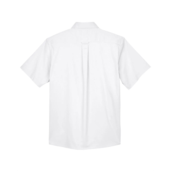 Harriton Men's Easy Blend™ Short-Sleeve Twill Shirt with ... - Harriton Men's Easy Blend™ Short-Sleeve Twill Shirt with ... - Image 27 of 46