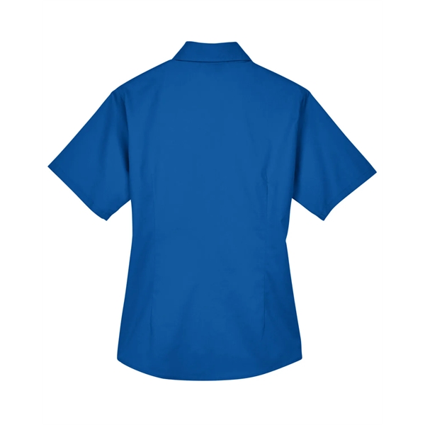 Harriton Ladies' Easy Blend™ Short-Sleeve Twill Shirt wit... - Harriton Ladies' Easy Blend™ Short-Sleeve Twill Shirt wit... - Image 37 of 47