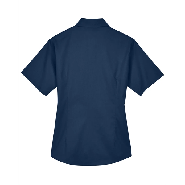 Harriton Ladies' Easy Blend™ Short-Sleeve Twill Shirt wit... - Harriton Ladies' Easy Blend™ Short-Sleeve Twill Shirt wit... - Image 42 of 47