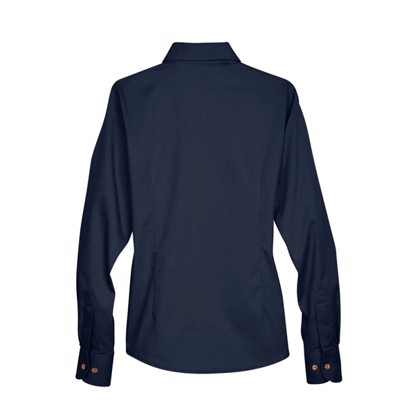 Harriton Ladies' Easy Blend™ Long-Sleeve Twill Shirt with... - Harriton Ladies' Easy Blend™ Long-Sleeve Twill Shirt with... - Image 102 of 146