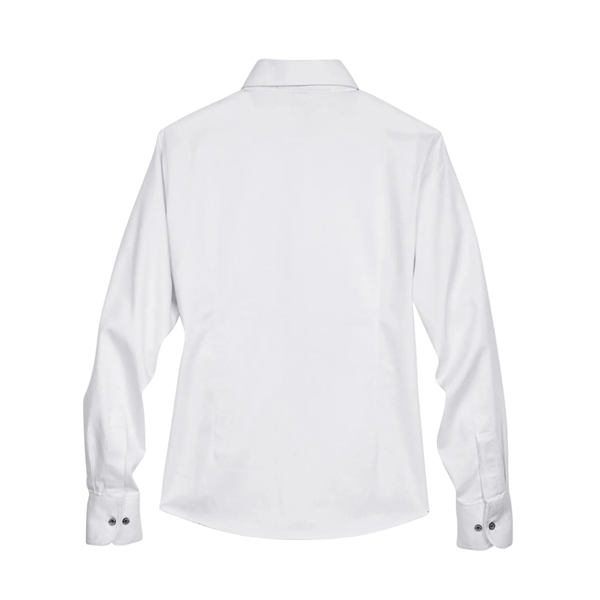 Harriton Ladies' Easy Blend™ Long-Sleeve Twill Shirt with... - Harriton Ladies' Easy Blend™ Long-Sleeve Twill Shirt with... - Image 108 of 146