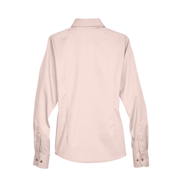 Harriton Ladies' Easy Blend™ Long-Sleeve Twill Shirt with... - Harriton Ladies' Easy Blend™ Long-Sleeve Twill Shirt with... - Image 118 of 146