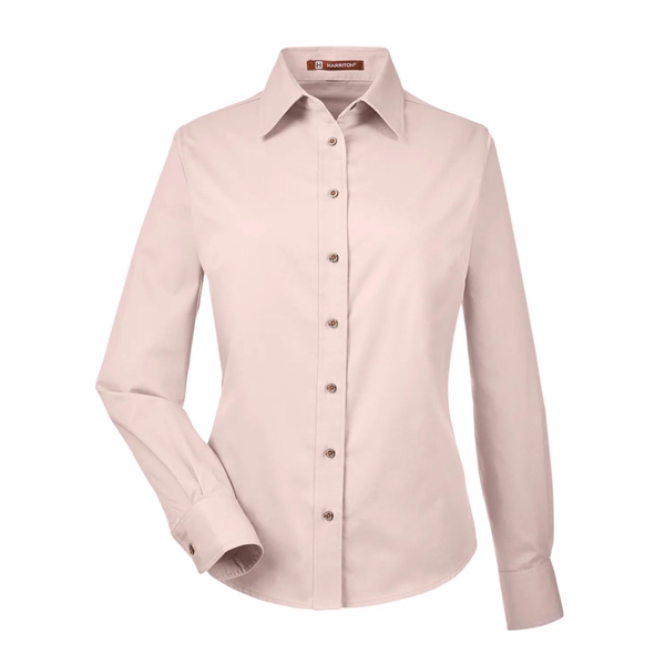 Harriton Ladies' Easy Blend™ Long-Sleeve Twill Shirt with... - Harriton Ladies' Easy Blend™ Long-Sleeve Twill Shirt with... - Image 119 of 146