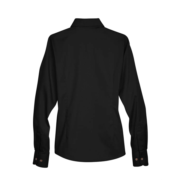 Harriton Ladies' Easy Blend™ Long-Sleeve Twill Shirt with... - Harriton Ladies' Easy Blend™ Long-Sleeve Twill Shirt with... - Image 128 of 146
