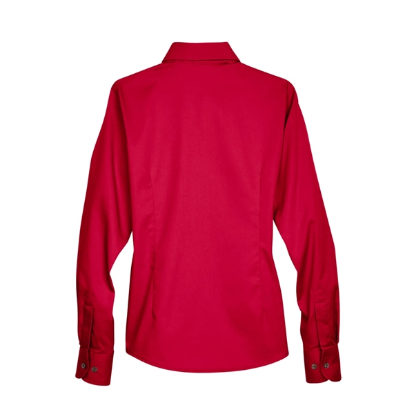 Harriton Ladies' Easy Blend™ Long-Sleeve Twill Shirt with... - Harriton Ladies' Easy Blend™ Long-Sleeve Twill Shirt with... - Image 131 of 146
