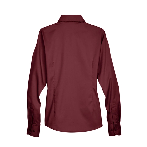 Harriton Ladies' Easy Blend™ Long-Sleeve Twill Shirt with... - Harriton Ladies' Easy Blend™ Long-Sleeve Twill Shirt with... - Image 143 of 146