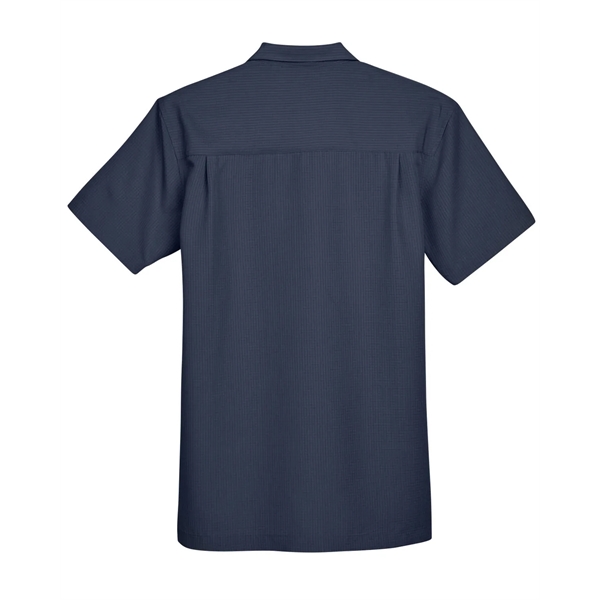Harriton Men's Barbados Textured Camp Shirt - Harriton Men's Barbados Textured Camp Shirt - Image 69 of 79