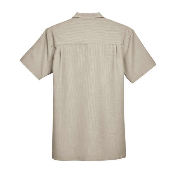 Harriton Men's Barbados Textured Camp Shirt - Harriton Men's Barbados Textured Camp Shirt - Image 79 of 79