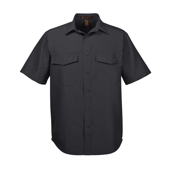 Harriton Men's Key West Short-Sleeve Performance Staff Shirt - Harriton Men's Key West Short-Sleeve Performance Staff Shirt - Image 50 of 54