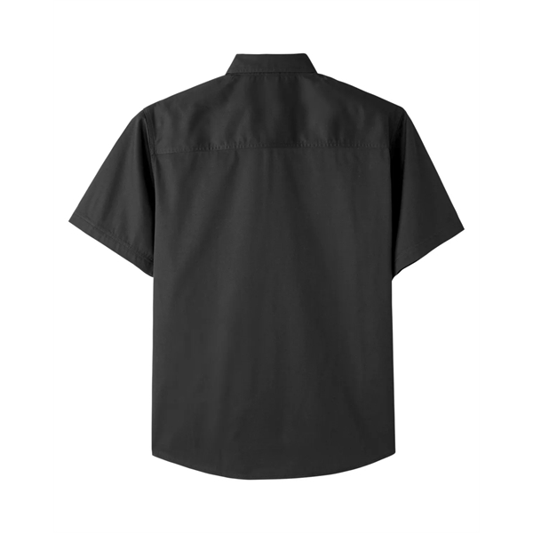 Harriton Men's Advantage IL Short-Sleeve Work Shirt - Harriton Men's Advantage IL Short-Sleeve Work Shirt - Image 12 of 29