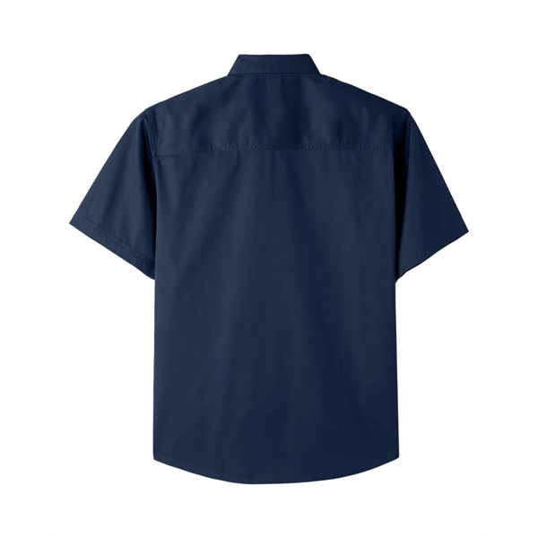 Harriton Men's Advantage IL Short-Sleeve Work Shirt - Harriton Men's Advantage IL Short-Sleeve Work Shirt - Image 22 of 29