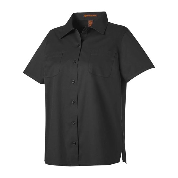 Harriton Ladies' Advantage IL Short-Sleeve Work Shirt - Harriton Ladies' Advantage IL Short-Sleeve Work Shirt - Image 13 of 29