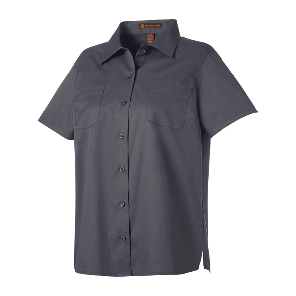 Harriton Ladies' Advantage IL Short-Sleeve Work Shirt - Harriton Ladies' Advantage IL Short-Sleeve Work Shirt - Image 18 of 29