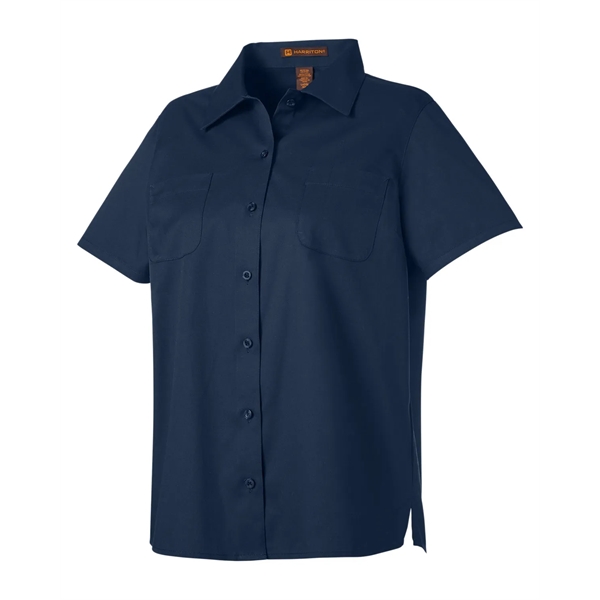 Harriton Ladies' Advantage IL Short-Sleeve Work Shirt - Harriton Ladies' Advantage IL Short-Sleeve Work Shirt - Image 23 of 29