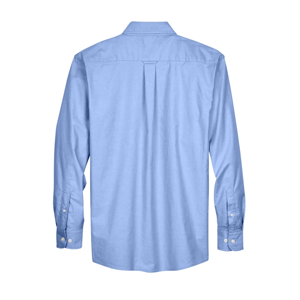 Harriton Men's Long-Sleeve Oxford with Stain-Release - Harriton Men's Long-Sleeve Oxford with Stain-Release - Image 22 of 30