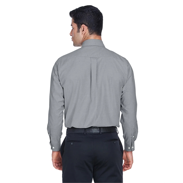 Harriton Men's Long-Sleeve Oxford with Stain-Release - Harriton Men's Long-Sleeve Oxford with Stain-Release - Image 28 of 30