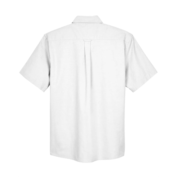 Harriton Men's Short-Sleeve Oxford with Stain-Release - Harriton Men's Short-Sleeve Oxford with Stain-Release - Image 15 of 30