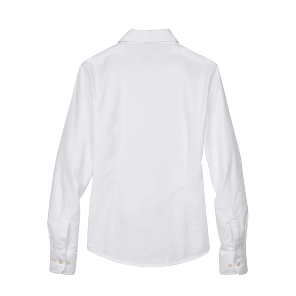 Harriton Ladies' Long-Sleeve Oxford with Stain-Release - Harriton Ladies' Long-Sleeve Oxford with Stain-Release - Image 25 of 34