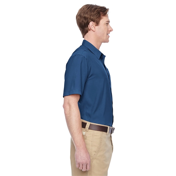 Harriton Men's Paradise Short-Sleeve Performance Shirt - Harriton Men's Paradise Short-Sleeve Performance Shirt - Image 2 of 15