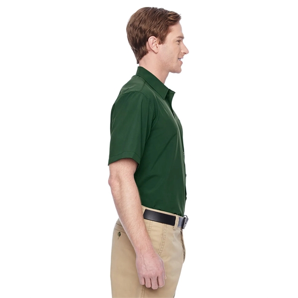 Harriton Men's Paradise Short-Sleeve Performance Shirt - Harriton Men's Paradise Short-Sleeve Performance Shirt - Image 10 of 15