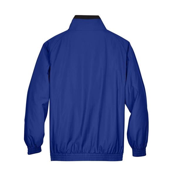 Harriton Adult Fleece-Lined Nylon Jacket - Harriton Adult Fleece-Lined Nylon Jacket - Image 37 of 45